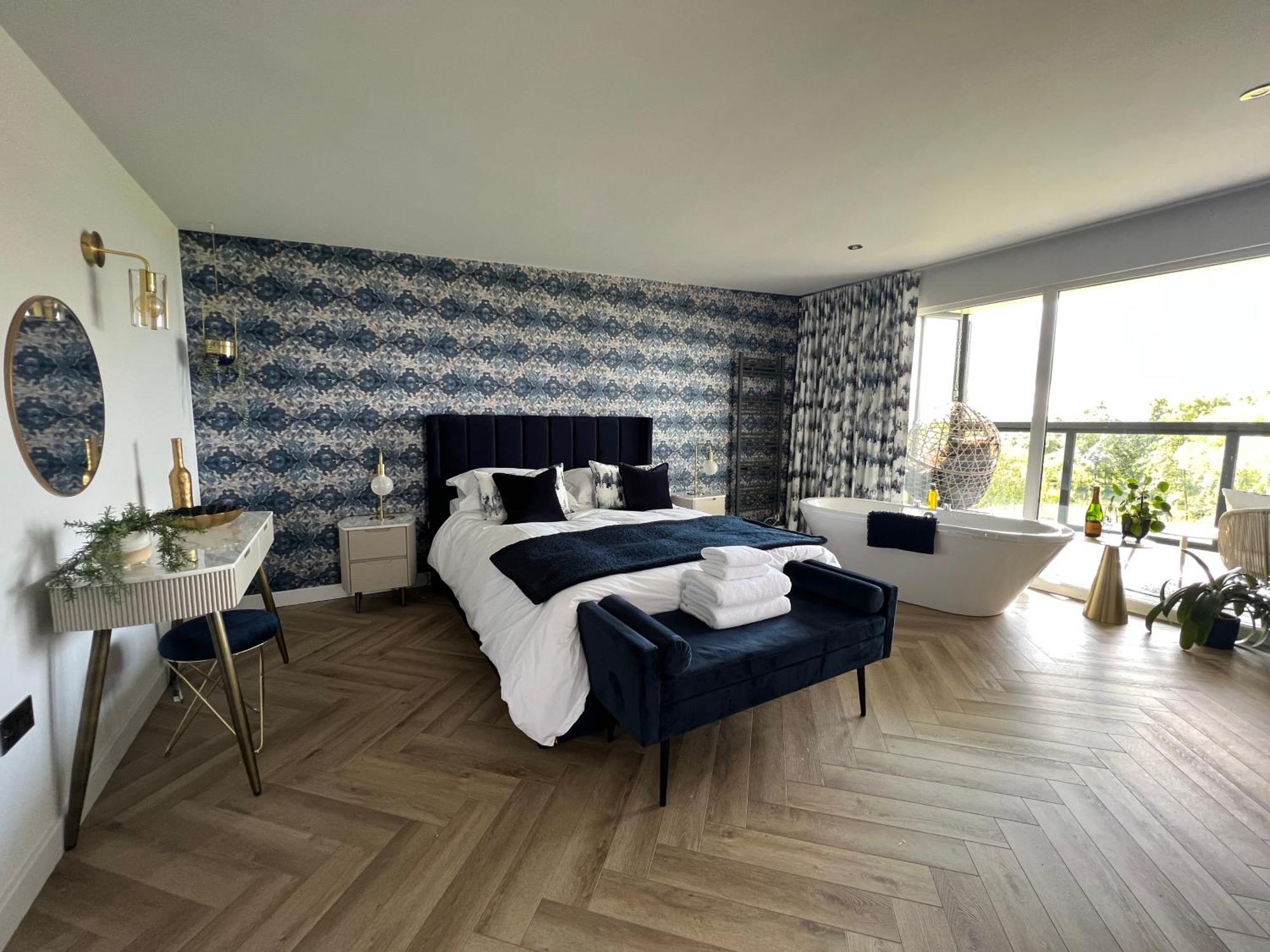 Loudoun Mains Luxury Lodges Newmilns Buitenkant foto