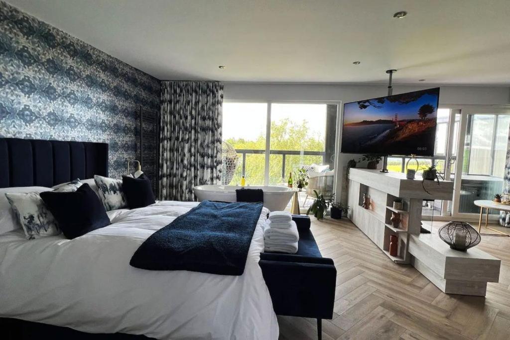 Loudoun Mains Luxury Lodges Newmilns Buitenkant foto